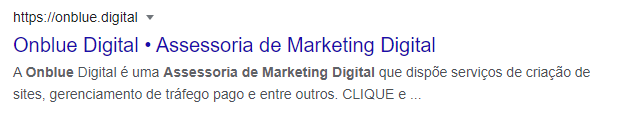 Assessoria de Marketing Digital Onblue Digital